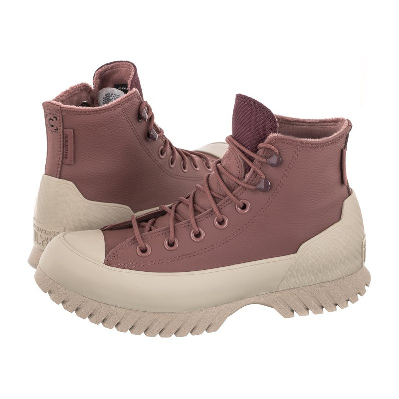 Converse CTAS Lugged 2.0 CC Hi Saddle/Dark Wine/Papyrus A01329C (CO587-a) sportiniai bateliai