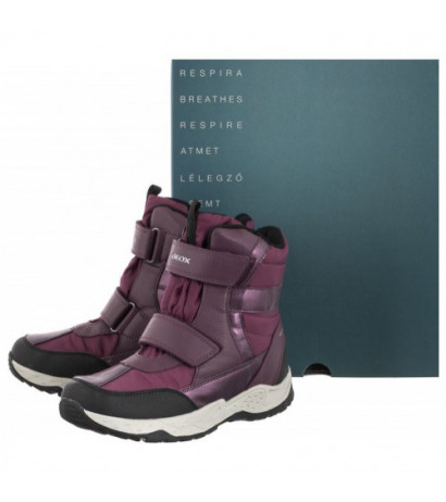 Geox J Sentiero G.B ABX B Purple J26FVB 0NFFU C8000 (GE67-a) ankle boots