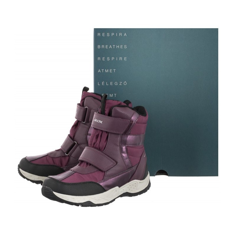 Geox J Sentiero G.B ABX B Purple J26FVB 0NFFU C8000 (GE67-a) ankle boots