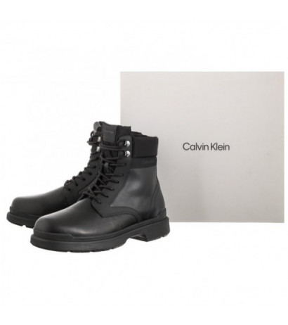 Calvin Klein Lace Up Boot Mix HM0HM00862 BEH Black (CK191-a) saapad