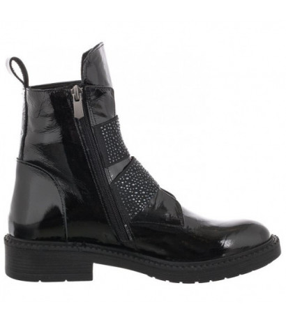 Venezia Czarne Lakierowane G0441215 Black (VE682-a) shoes