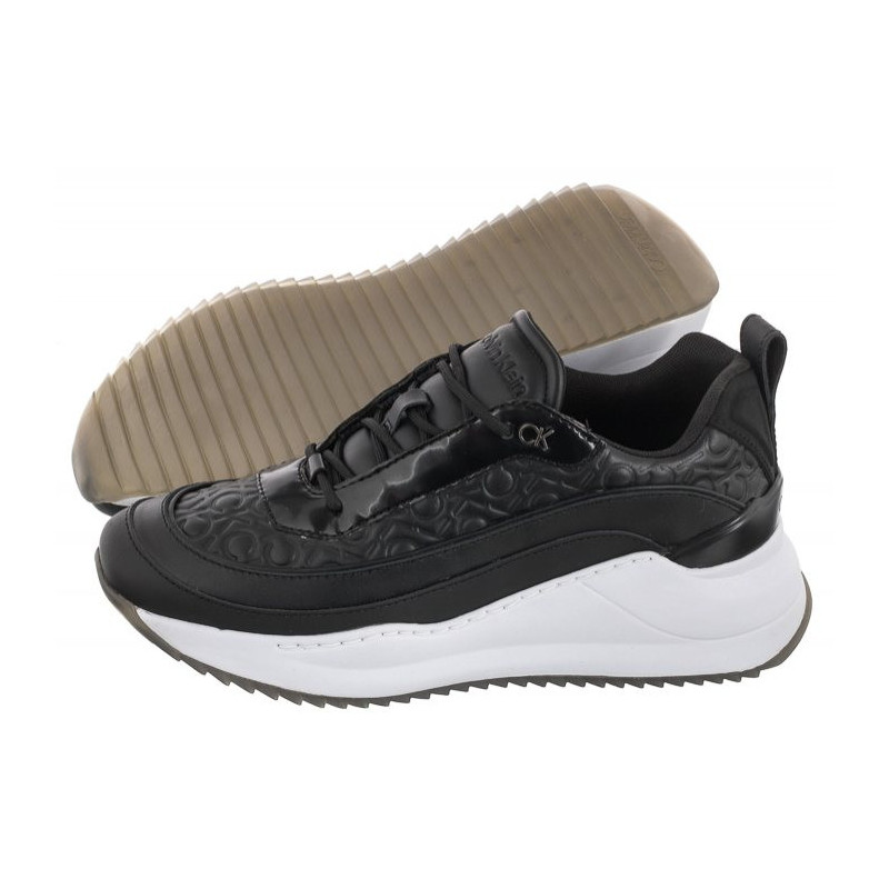 Calvin Klein Chunky Internal Wedge Mono Mix HW0HW01376 0GK Seasonal Black Mono (CK206-a) sports Shoes