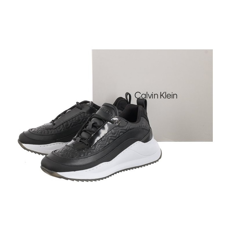 Calvin Klein Chunky Internal Wedge Mono Mix HW0HW01376 0GK Seasonal Black Mono (CK206-a) sports Shoes