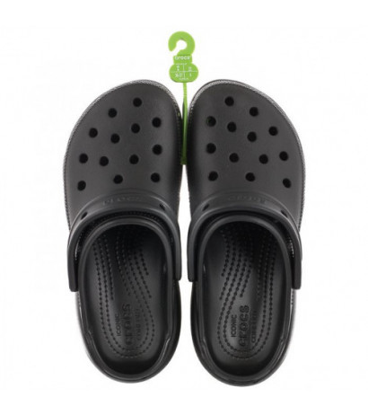 Crocs Classic Platform Clog W Black 206750-001 (CR211-d) Sieviešu apavi/Flip Flops