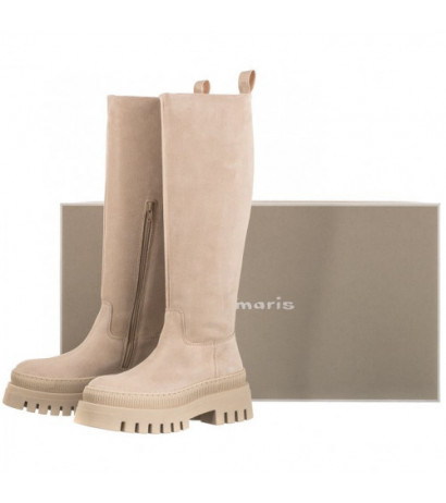 Tamaris Beżowe 1-25639-39 375 Antelope (TM422-a) shoes