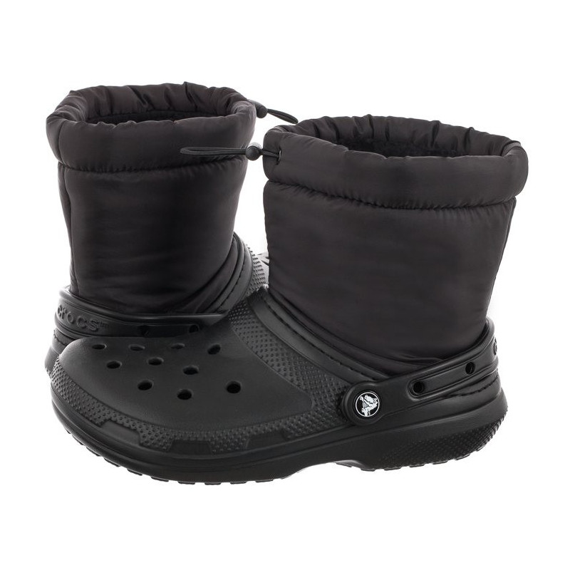 Crocs Classic Lined Neo Puff Boot Black 206630-060 (CR269-a) kingad