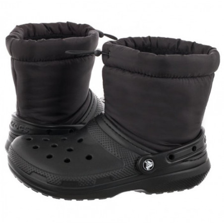 white crocs boots