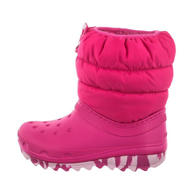 Crocs Classic Neo Puff Boot K Candy Pink 207684-6X0 (CR270-a) batai