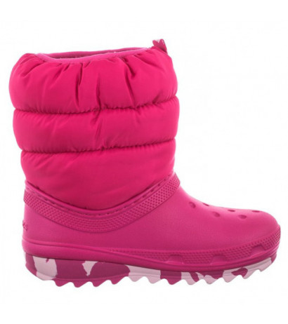 Crocs Classic Neo Puff Boot K Candy Pink 207684-6X0 (CR270-a) batai