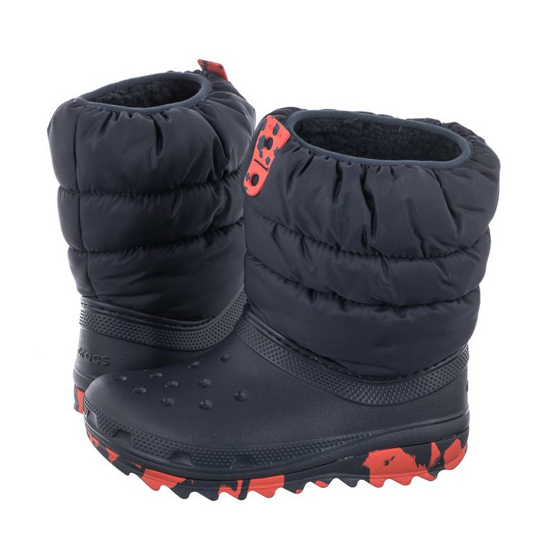 Crocs Classic Neo Puff Boot K Navy 207684-410 (CR270-b) batai