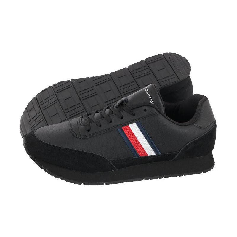 Tommy Hilfiger Core Eva Runner Corporate Lea FM0FM04397 BDS (TH623-a) sports shoes