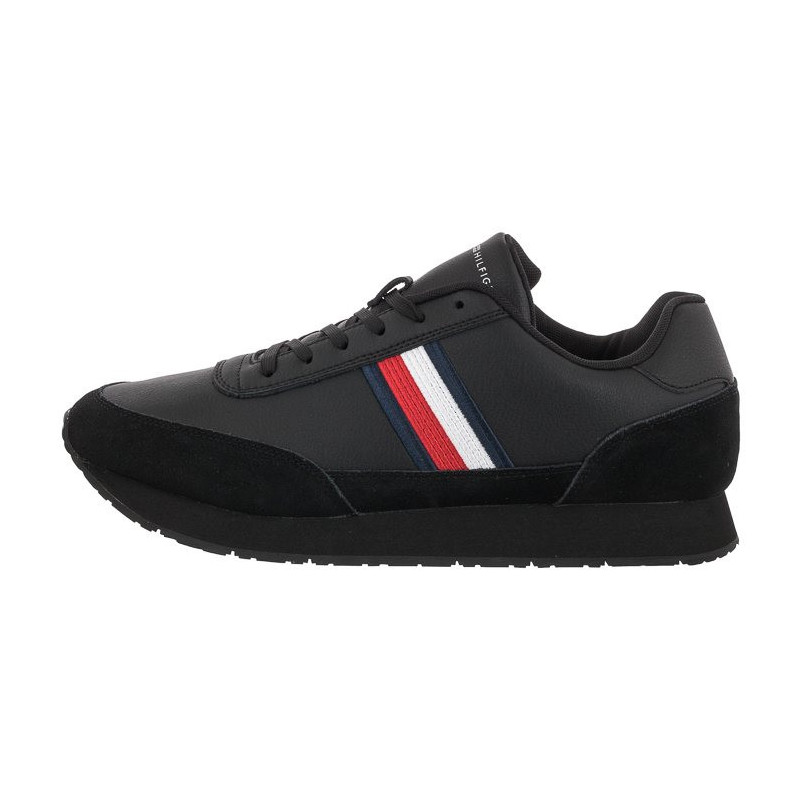 Tommy Hilfiger Core Eva Runner Corporate Lea FM0FM04397 BDS (TH623-a) sports shoes