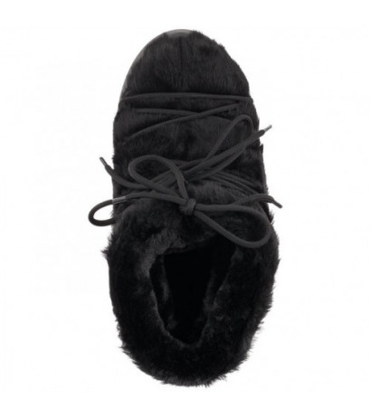 Moon Boot Icon Low Faux Fur Black 1409390 N001 (MB57-a) batai