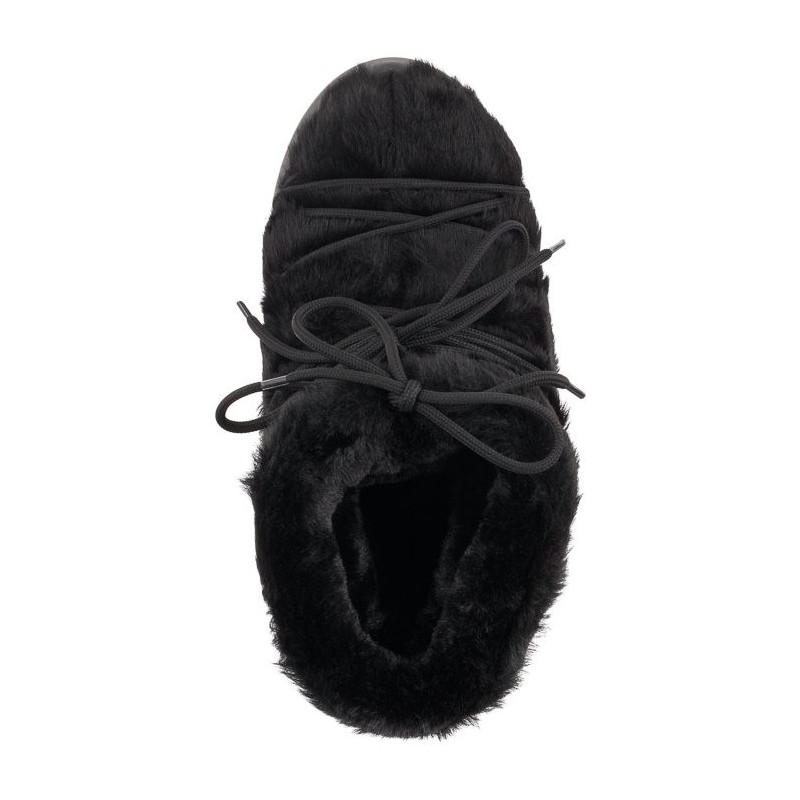 Moon Boot Icon Low Faux Fur Black 1409390 N001 (MB57-a) batai