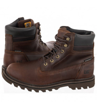 Caterpillar Deplete Wp Lace Up Boot Brown P721722 (CA132-a) boots