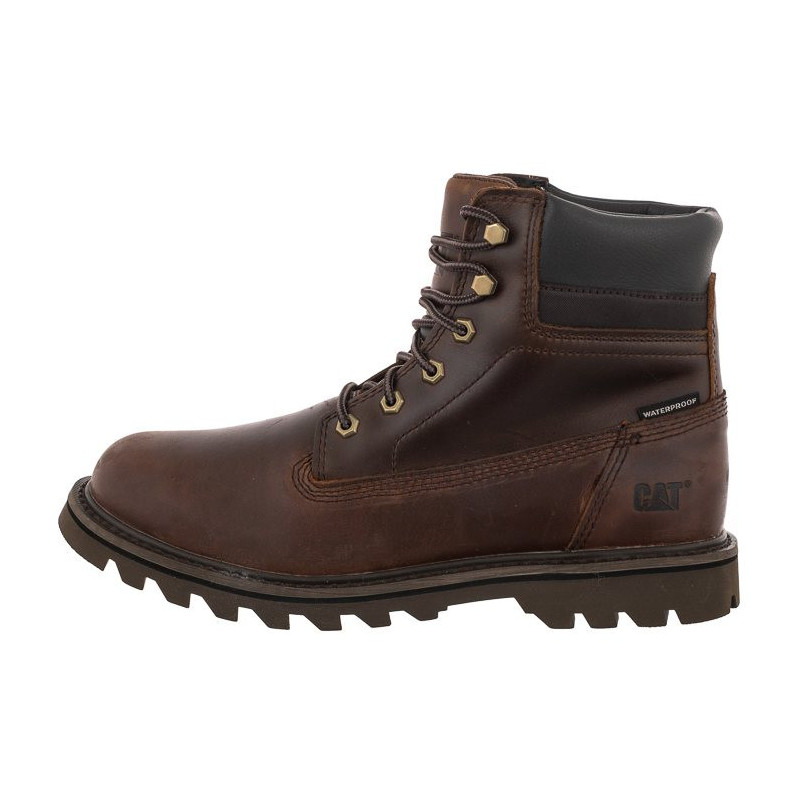 Caterpillar Deplete Wp Lace Up Boot Brown P721722 (CA132-a) boots