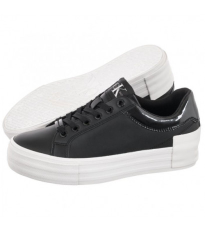 Calvin Klein Vulc Flatform Bold Lth-Glossy YW0YW00867 BDS Black (CK215-a) sporta apavi