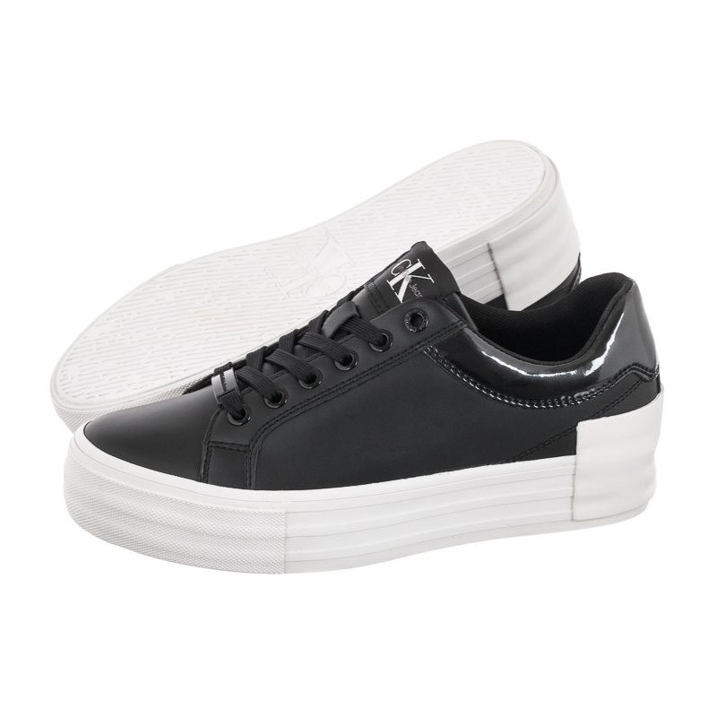 Calvin Klein Vulc Flatform Bold Lth-Glossy YW0YW00867 BDS Black (CK215-a) spordijalatsid