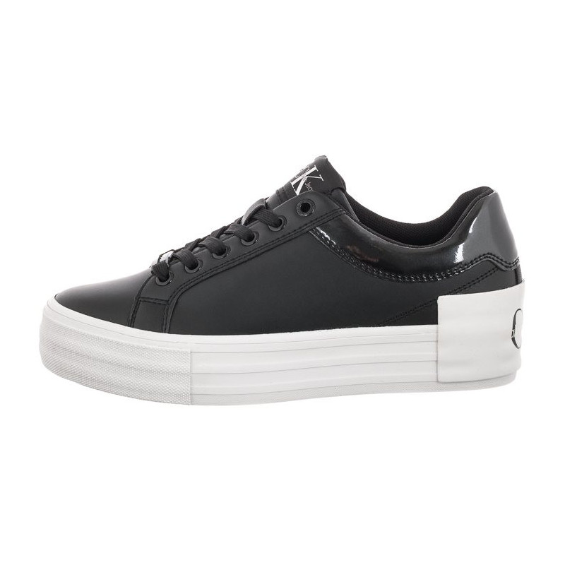 Calvin Klein Vulc Flatform Bold Lth-Glossy YW0YW00867 BDS Black (CK215-a) sporta apavi