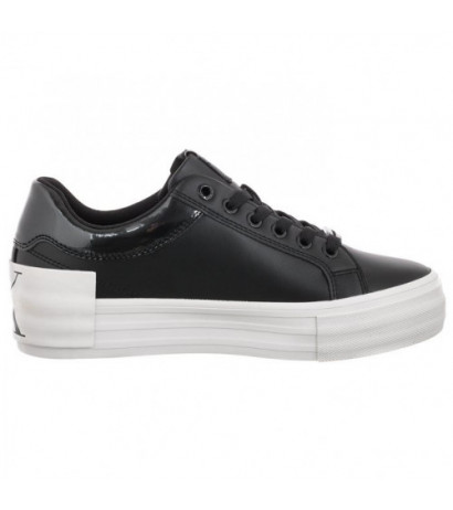 Calvin Klein Vulc Flatform Bold Lth-Glossy YW0YW00867 BDS Black (CK215-a) sportiniai bateliai