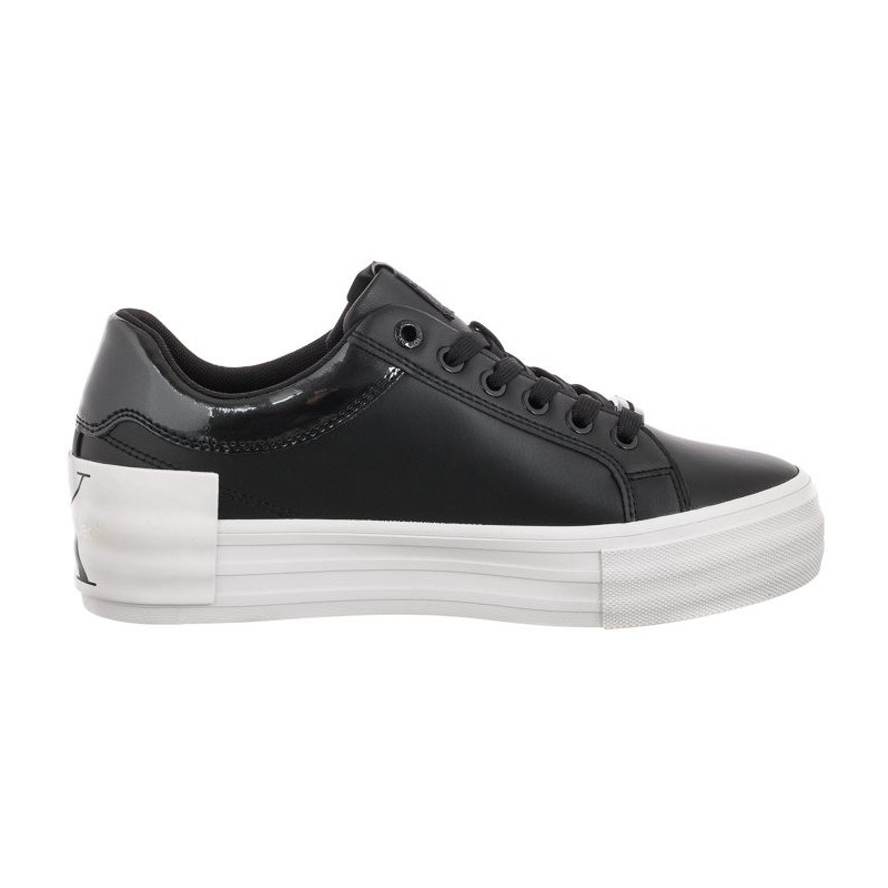 Calvin Klein Vulc Flatform Bold Lth-Glossy YW0YW00867 BDS Black (CK215-a) sporta apavi