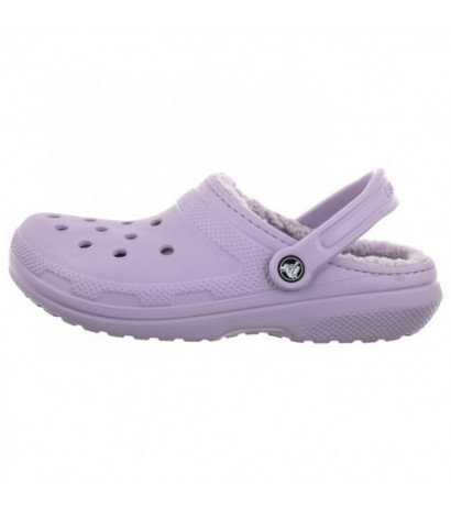 Crocs Classic Lined Clog Lavender 203591-50P (CR266-b) Women's Shoes/Flip Flops