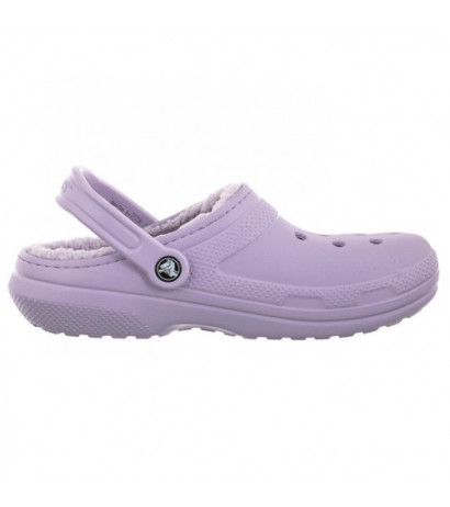 Crocs Classic Lined Clog Lavender 203591-50P (CR266-b) Women's Shoes/Flip Flops