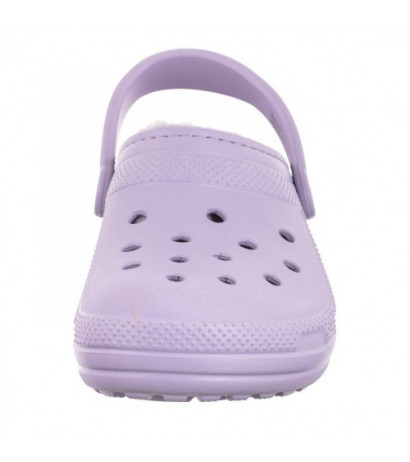 Crocs Classic Lined Clog Lavender 203591-50P (CR266-b) Women's Shoes/Flip Flops