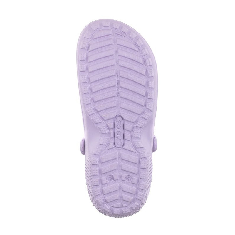 Crocs Classic Lined Clog Lavender 203591-50P (CR266-b) Women's Shoes/Flip Flops