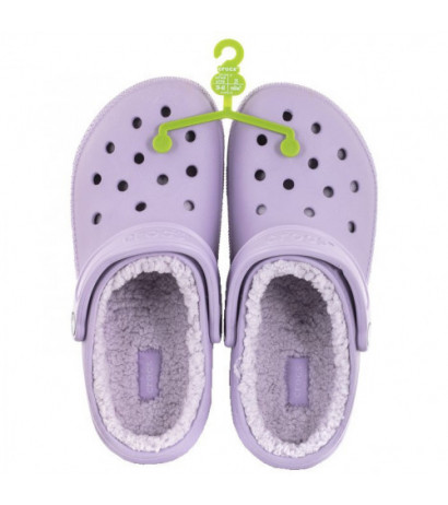 Crocs Classic Lined Clog Lavender 203591-50P (CR266-b) Moteriški batai/šlepetės