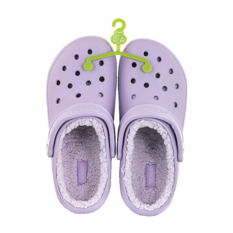 Crocs Classic Lined Clog Lavender 203591-50P (CR266-b) Moteriški batai/šlepetės