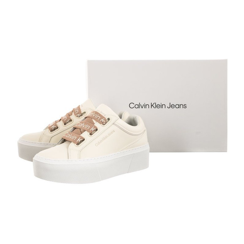 Calvin Klein Flatform+ Low Branded Laces YW0YW00868 0GE (CK222-a) sporta apavi