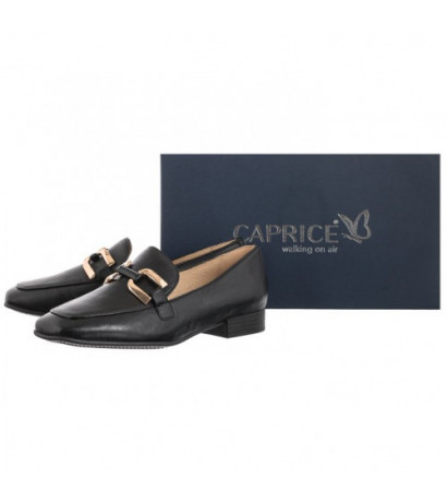 Caprice Czarne 9-24201-20 040 Black Softnap (CP354-a) kurpes