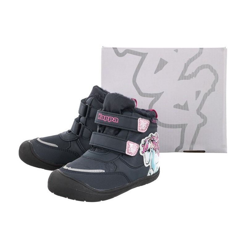 Kappa Flake Tex M 280021M/6722 Navy/Pink (KA219-a) ankle boots