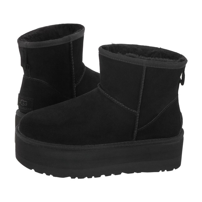 UGG W Classic Mini Platform 1134991 BLK (UA73-a) kurpes