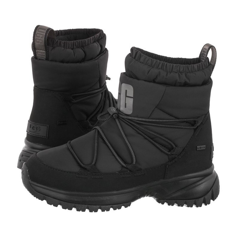 UGG W Yose Puffer Mid 1131978 BLK (UA75-a) batai