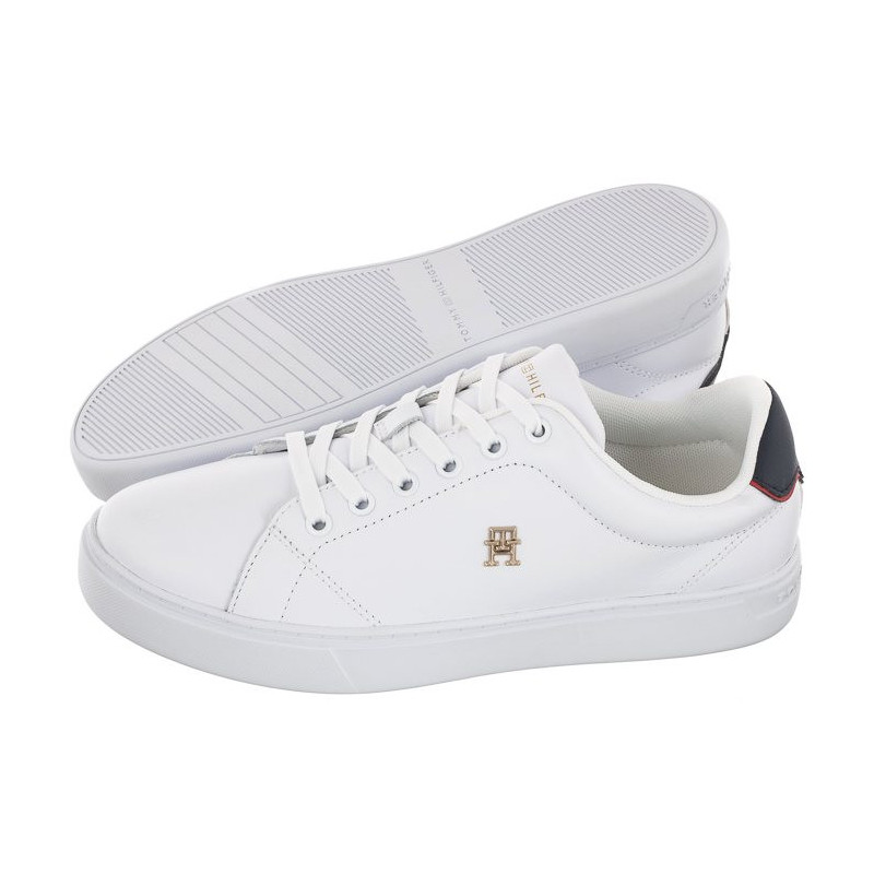 Tommy Hilfiger Elevated Essential Court Sneaker White/Rwb FW0FW06965 0K9 (TH692-b) sportiniai bateliai