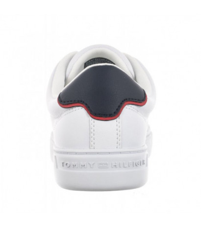 Tommy Hilfiger Elevated Essential Court Sneaker White/Rwb FW0FW06965 0K9 (TH692-b) sportiniai bateliai