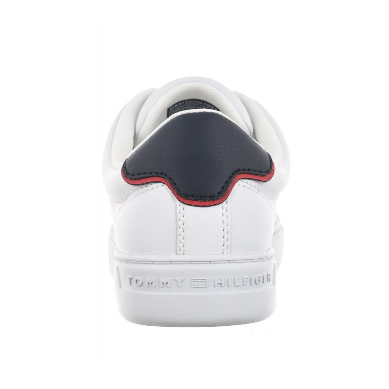 Tommy Hilfiger Elevated Essential Court Sneaker White/Rwb FW0FW06965 0K9 (TH692-b) sporta apavi