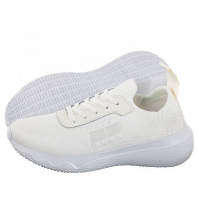 Tommy Hilfiger Tommy Jeans Flexi Contrast Brand Ecru EN0EN02139 YBL (TH689-a) sports Shoes