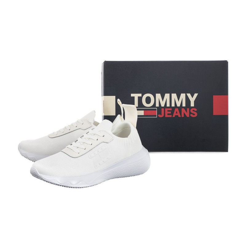 Tommy Hilfiger Tommy Jeans Flexi Contrast Brand Ecru EN0EN02139 YBL (TH689-a) spordijalatsid