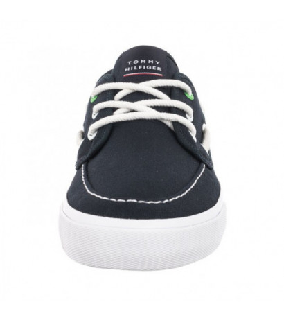 Tommy Hilfiger Core Boat Shoe Canvas Desert Sky FM0FM04510 DW5 (TH741-a) batai