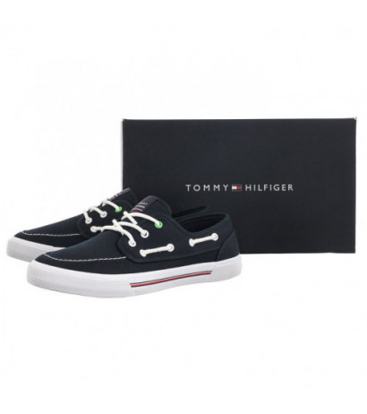 Tommy Hilfiger Core Boat Shoe Canvas Desert Sky FM0FM04510 DW5 (TH741-a) kingad