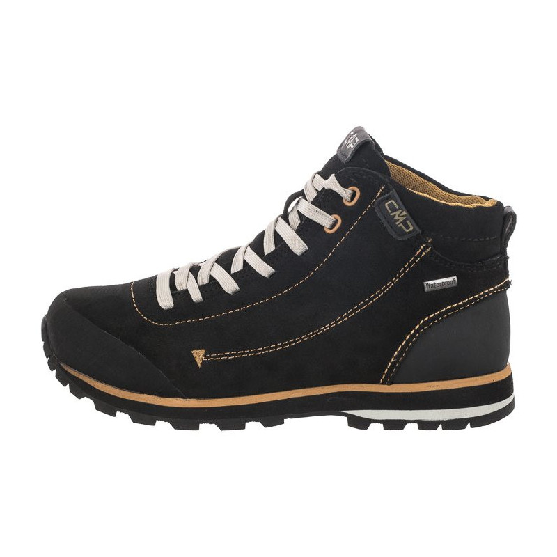 CMP Elettra Mid Wmn Hiking Shoes Wp 38Q4596 63UM Nero-Amber (CM7-a) batai