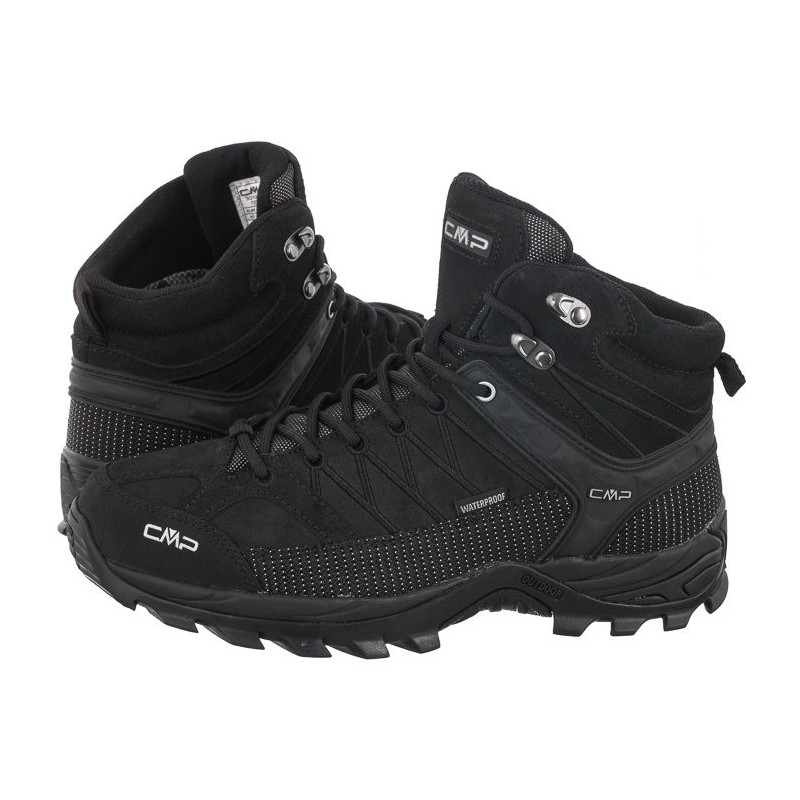 CMP Rigel Mid Trekking Shoe Wp 3Q12947 72YF Nero (CM2-b) batai