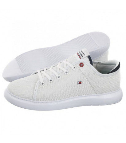 Tommy Hilfiger Lightweight Textile Cupsole White FM0FM04426 YBS (TH708-a) spordijalatsid