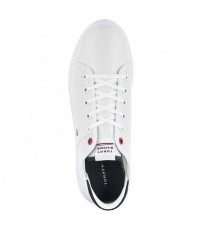 Tommy Hilfiger Lightweight Textile Cupsole White FM0FM04426 YBS (TH708-a) sporta apavi