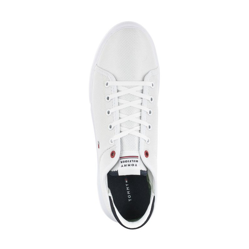 Tommy Hilfiger Lightweight Textile Cupsole White FM0FM04426 YBS (TH708-a) spordijalatsid