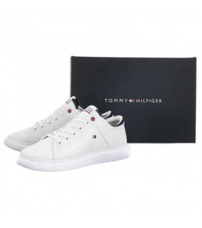 Tommy Hilfiger Lightweight Textile Cupsole White FM0FM04426 YBS (TH708-a) sportiniai bateliai