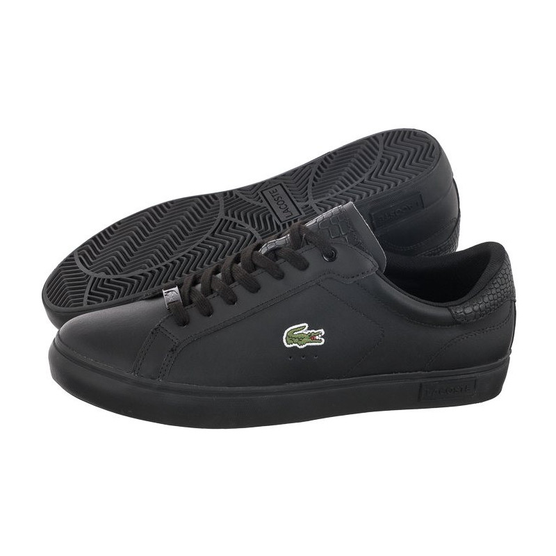 Lacoste Powercourt 1121 1 SMA Blk/Blk 7-41SMA003002H (LC418-a) sportiniai bateliai